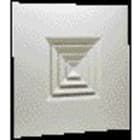 Aldes - Diffuseur fixe pour dalles de plafond 600x600 acier blanc SF 704 TP 375x375mm
