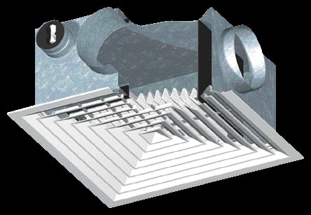 Aldes - Filtre G3 épaisseur 35 mm classé au feu M1 320x320mm