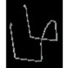 Aldes - Support métallique au mur permettant de ranger le flexible en l'enroulant