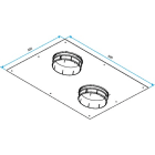 Aldes - Nourrice passage plafond T.Flow Hygro+