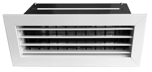 Aldes - Bouche motorisée alimentation 12V Longueur 700 mm et hauteur 100 mm