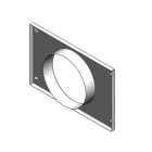 Aldes - Pièce de transformation plate rectangulaire-circulaire VEX430/530/530-C4