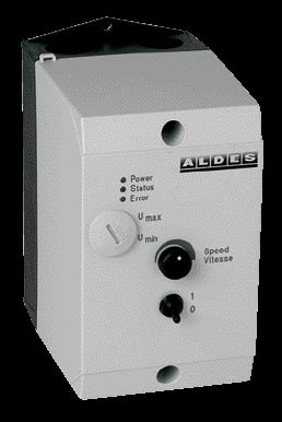 Aldes - Variateur électronique monophasé 5 A pour moteur asynchrone