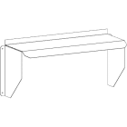 Aldes - Kit pare pluie en tôle 4 pièces pour tourelles VELONE tailles 8.5/13