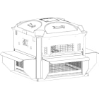 Aldes - Kit pare pluie en tôle 4 pièces pour tourelles VELONE tailles 4.5/7.2/10.5