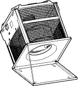 Aldes - Axe pivot VELONE F400-120 - Modèle 20.0 / 27.0 - embase 984 mm