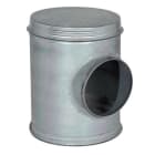 Aldes - Caisson piquage acoustique et aéraulique galvanisé - Diamètre 250/355 + joint