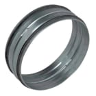 Aldes - Raccord mâle galvanisé à joint - Diamètre 125 mm