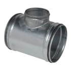 Aldes - Té équerre galvanisé à joint - Diamètre 450/200 mm