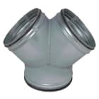 Aldes - Culotte simple galva 90° à joint - Diamètre 160