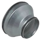 Aldes - Réduction conique concentrique galvanique à joint - Diamètre 315/160