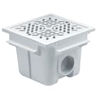 Astralpool - Bonde De Fond Beton Abs Grille Carree 210X210