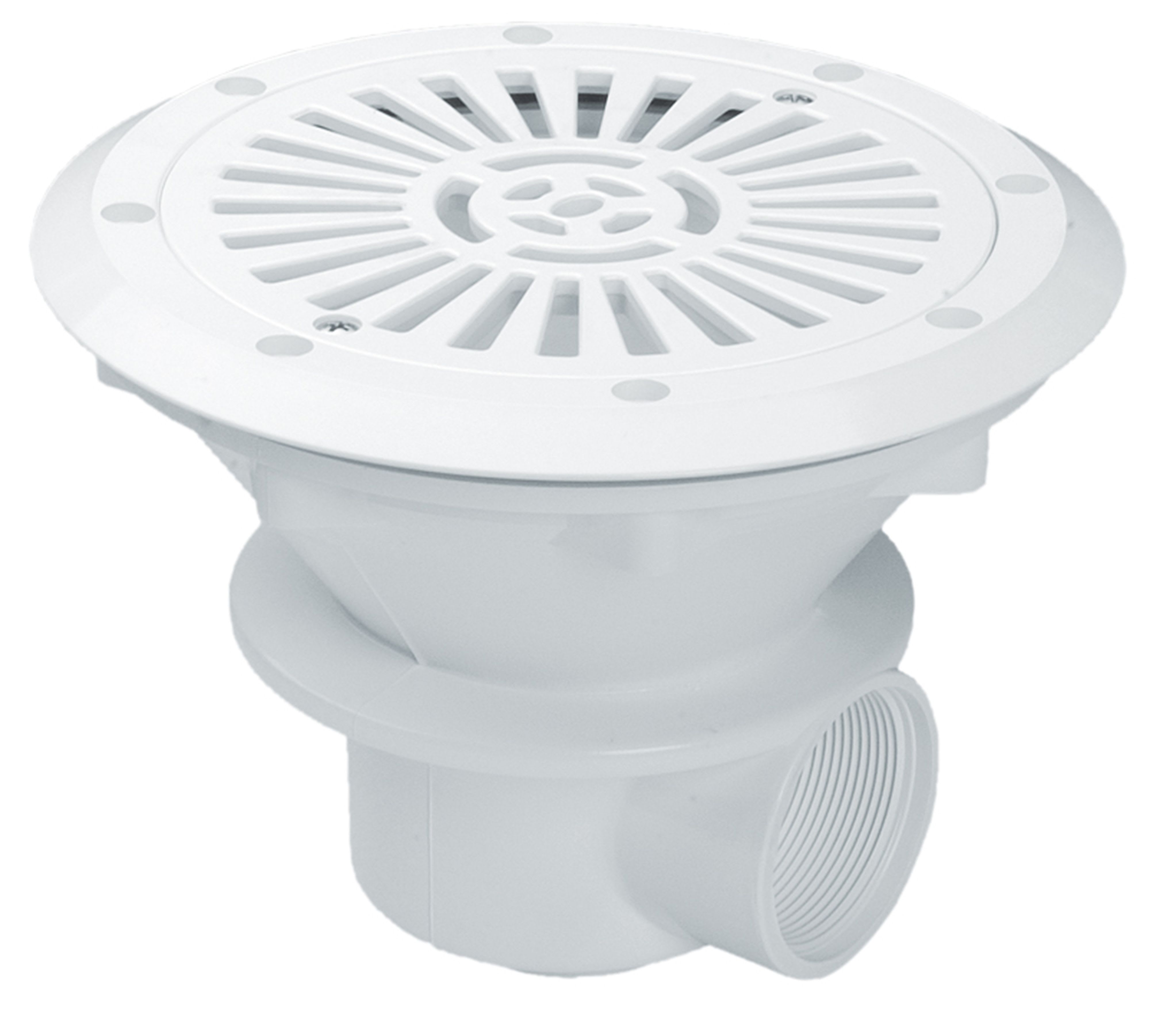 Astralpool - Bonde De Fond Liner Abs 2"-D210 Vis Metrique Blanc