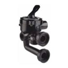 Astralpool - Vanne Multivoies Noire 1"1/2 Avec Montage