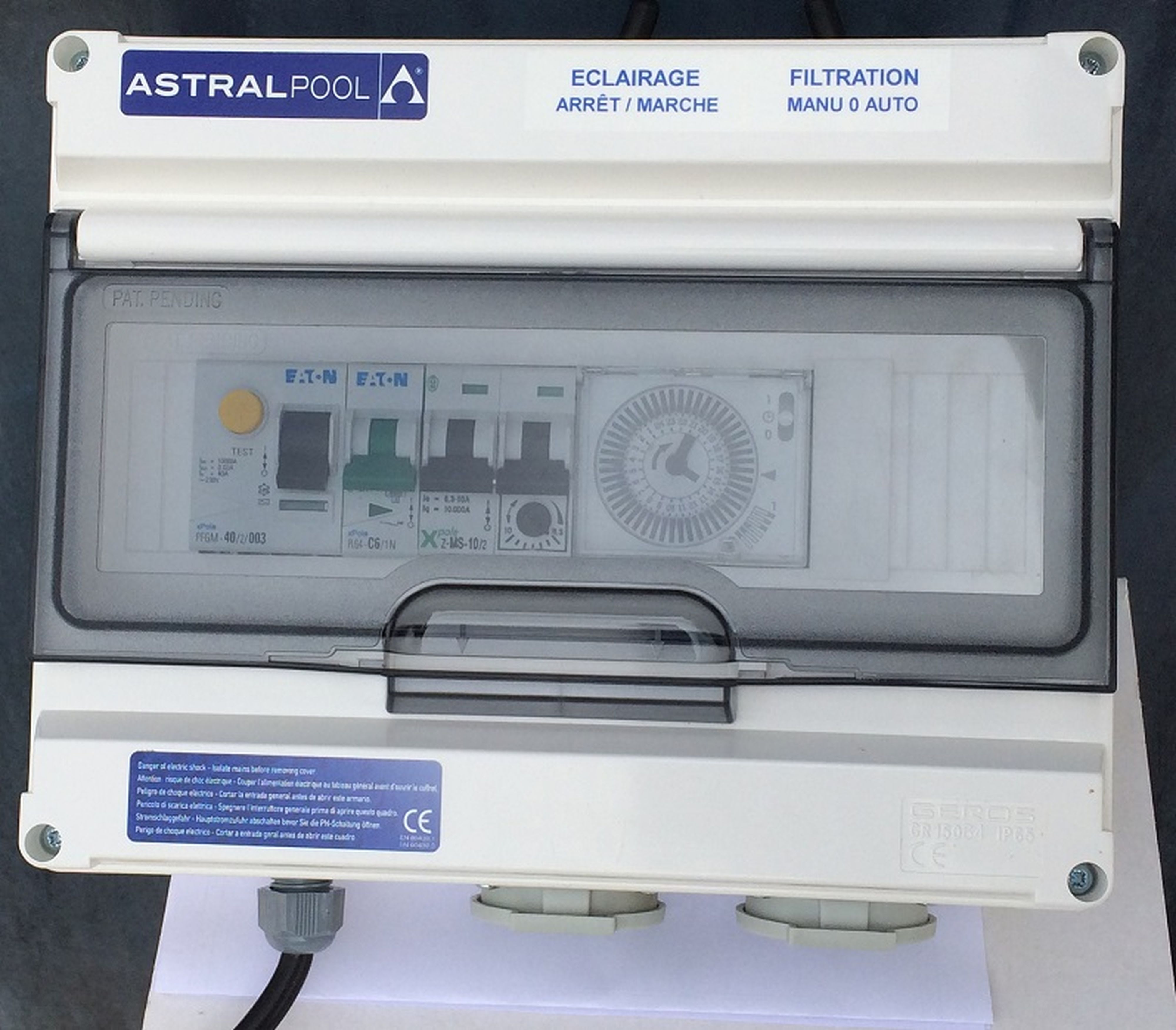 Astralpool - Coffret Piscine Hors Sol 2 Prises