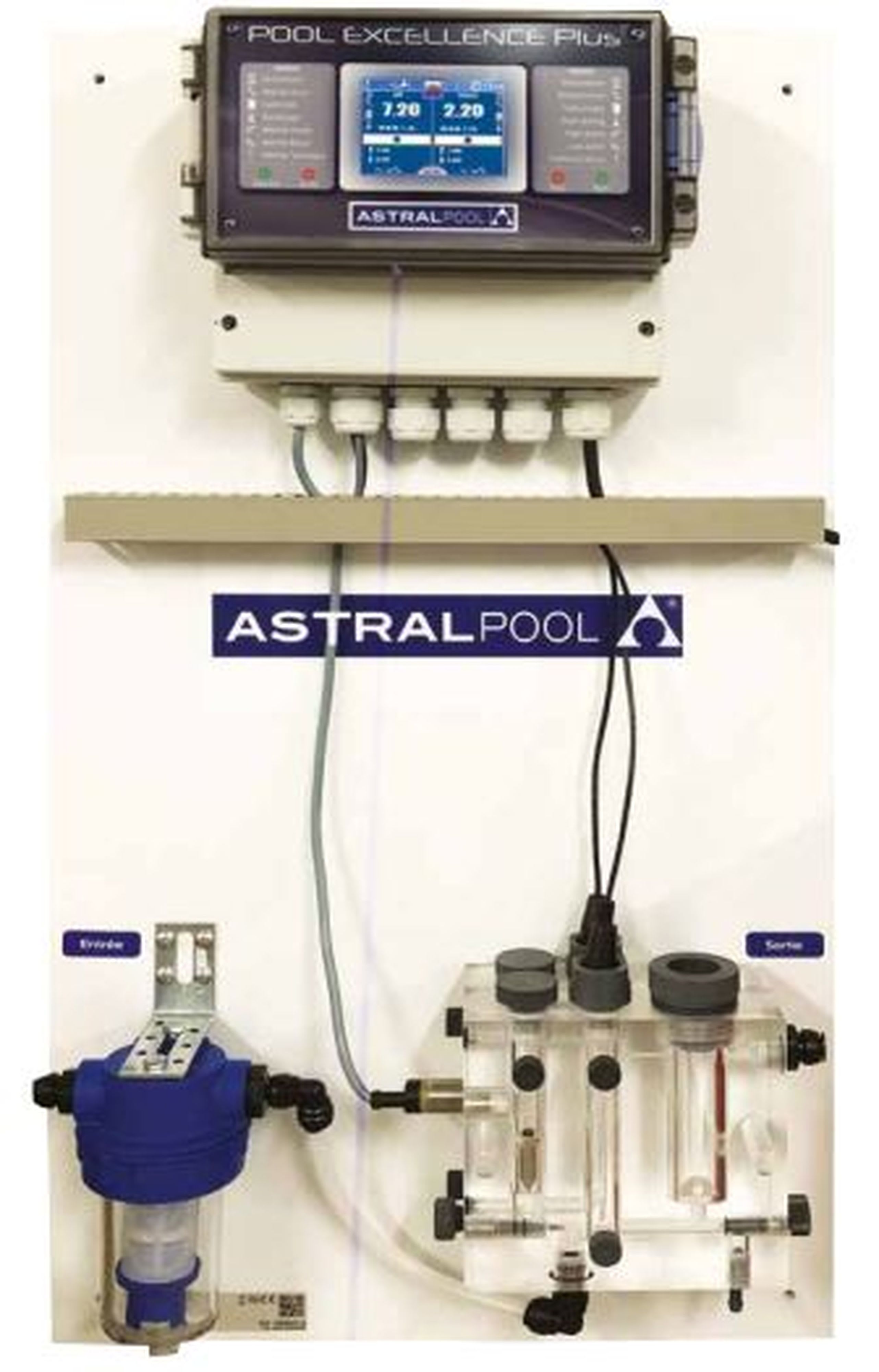 Astralpool - POOL EXCELLENCE PLUS avec 2 pompes Membrane