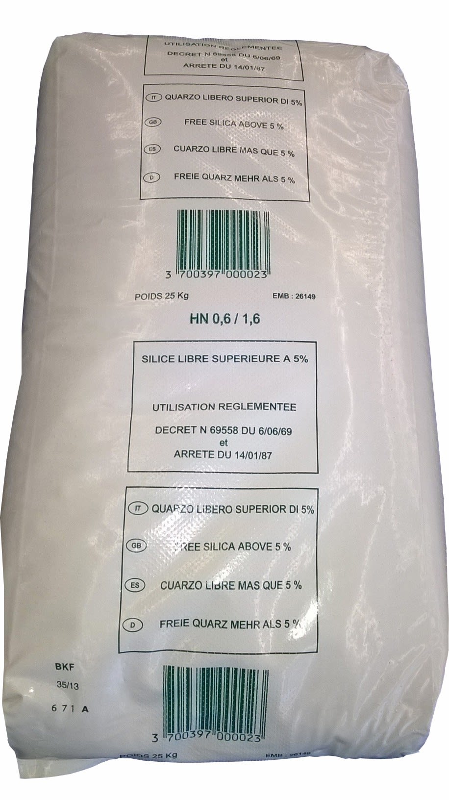 Astralpool - Sable Sac 25 Kg - De 0,4 A 1,4mm