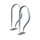 Astralpool - SORTIE DE BAIN INOX PLATINES RECTANGULAIRES D.43mm, 47X80 Jeu de 2 Prix unitaire