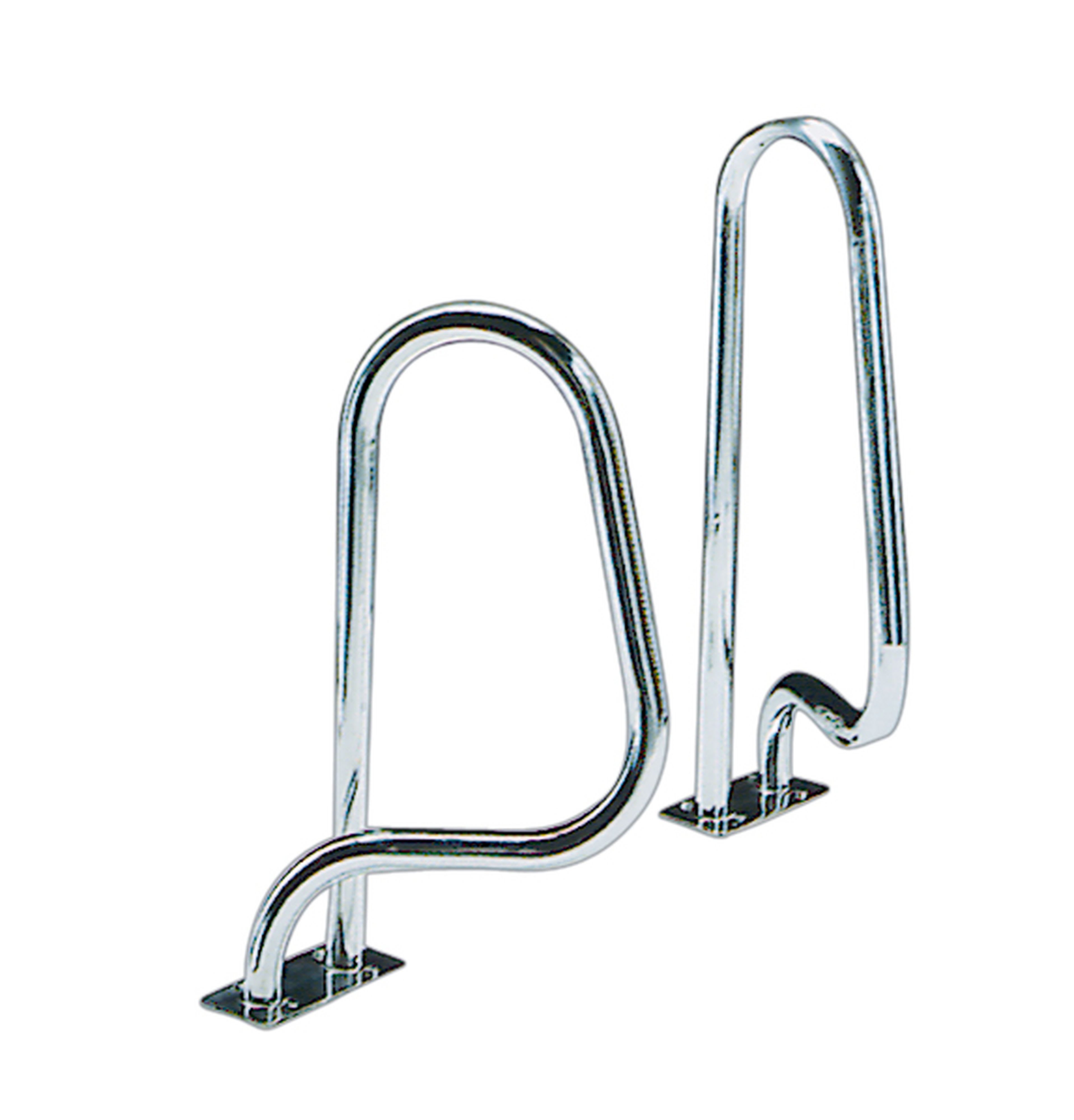 Astralpool - SORTIE DE BAIN INOX MODELE CROISÉ PLATINES RECTANGULAIRES D43mm Jeu de 2 Prix un