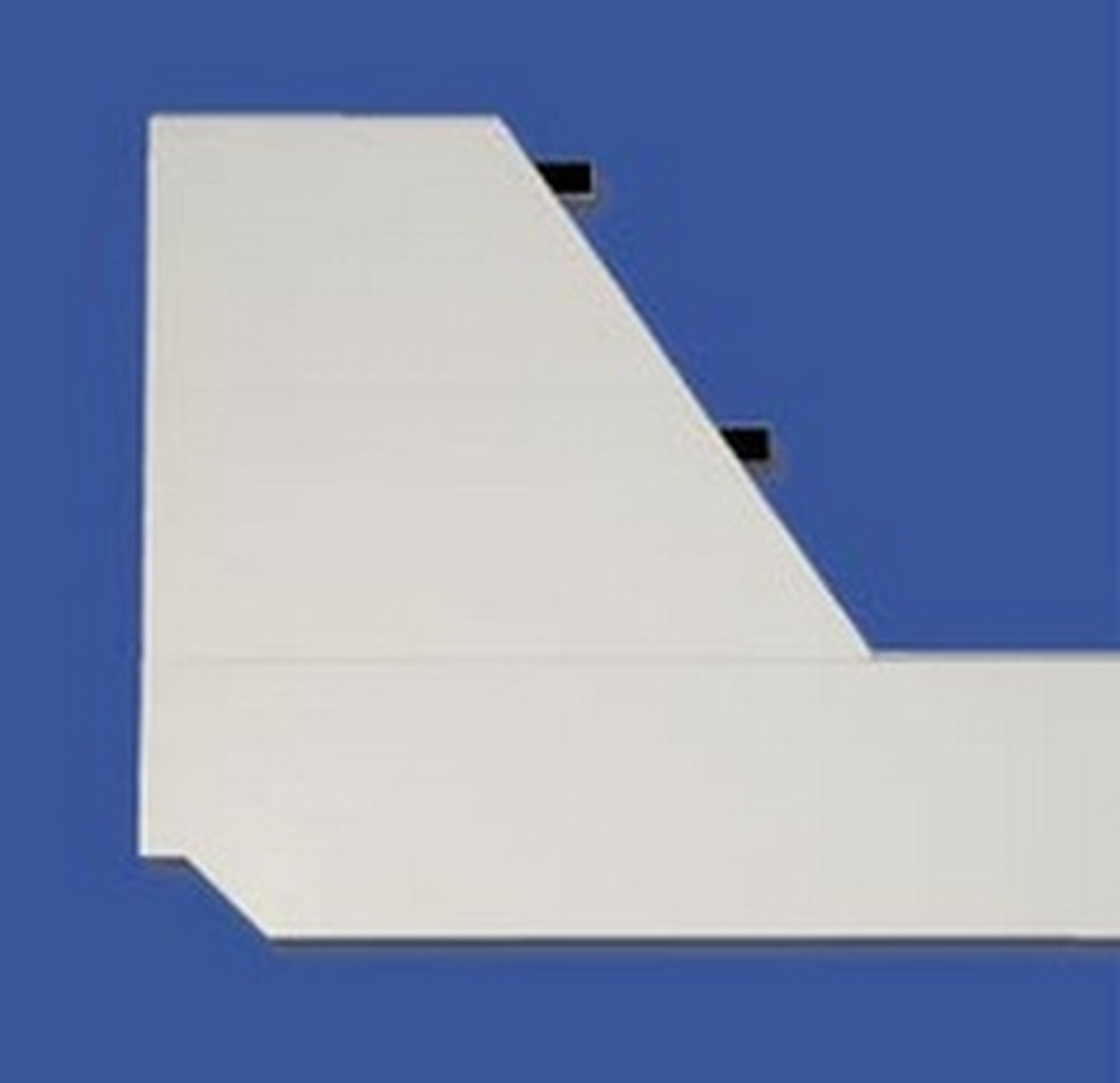 Astralpool - Cloison Pvc Grise L4M H0,90M