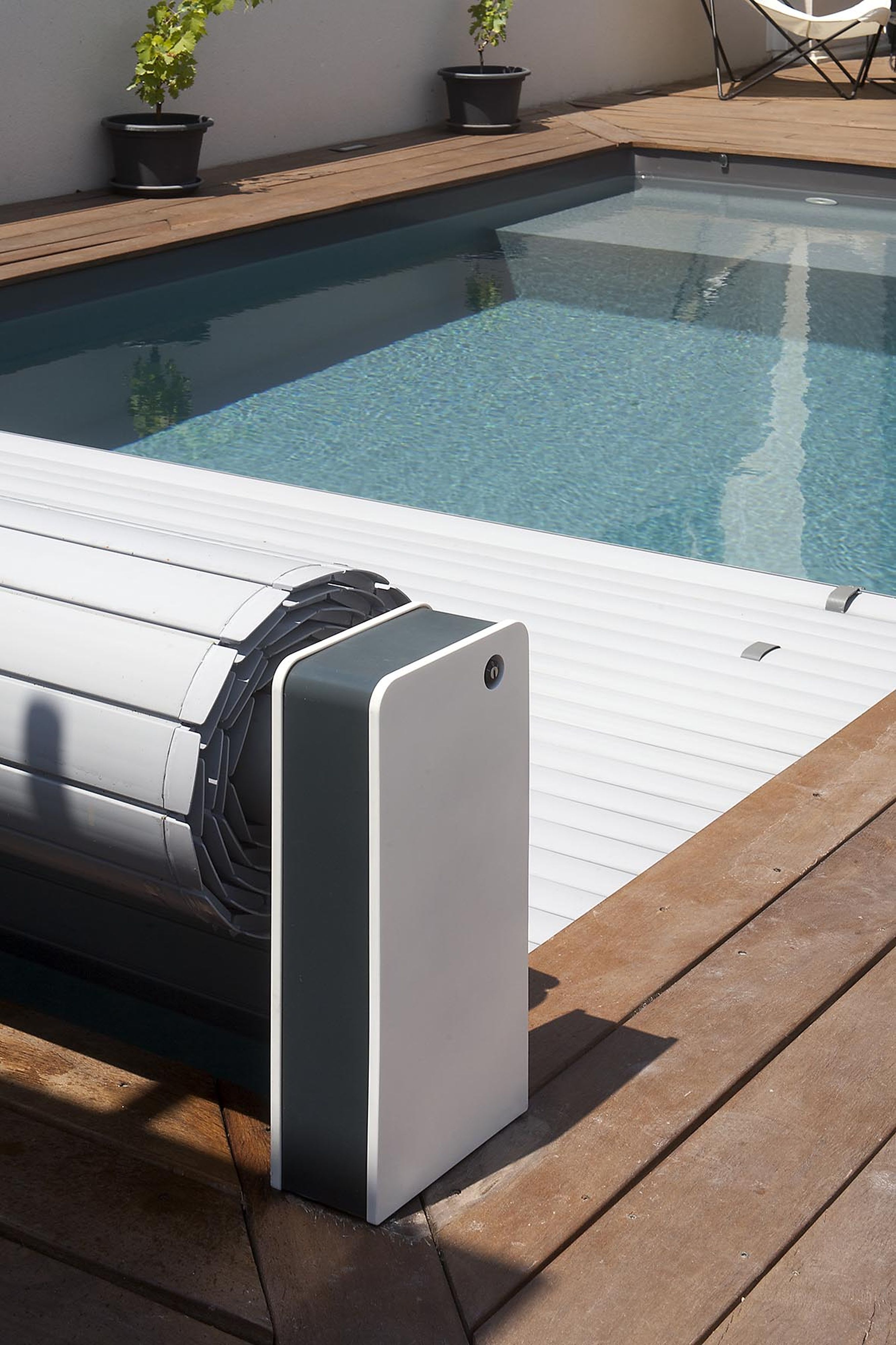 Astralpool - SVELTEA 4,03X10M FC BLANC/GRIS ANTHRACITE