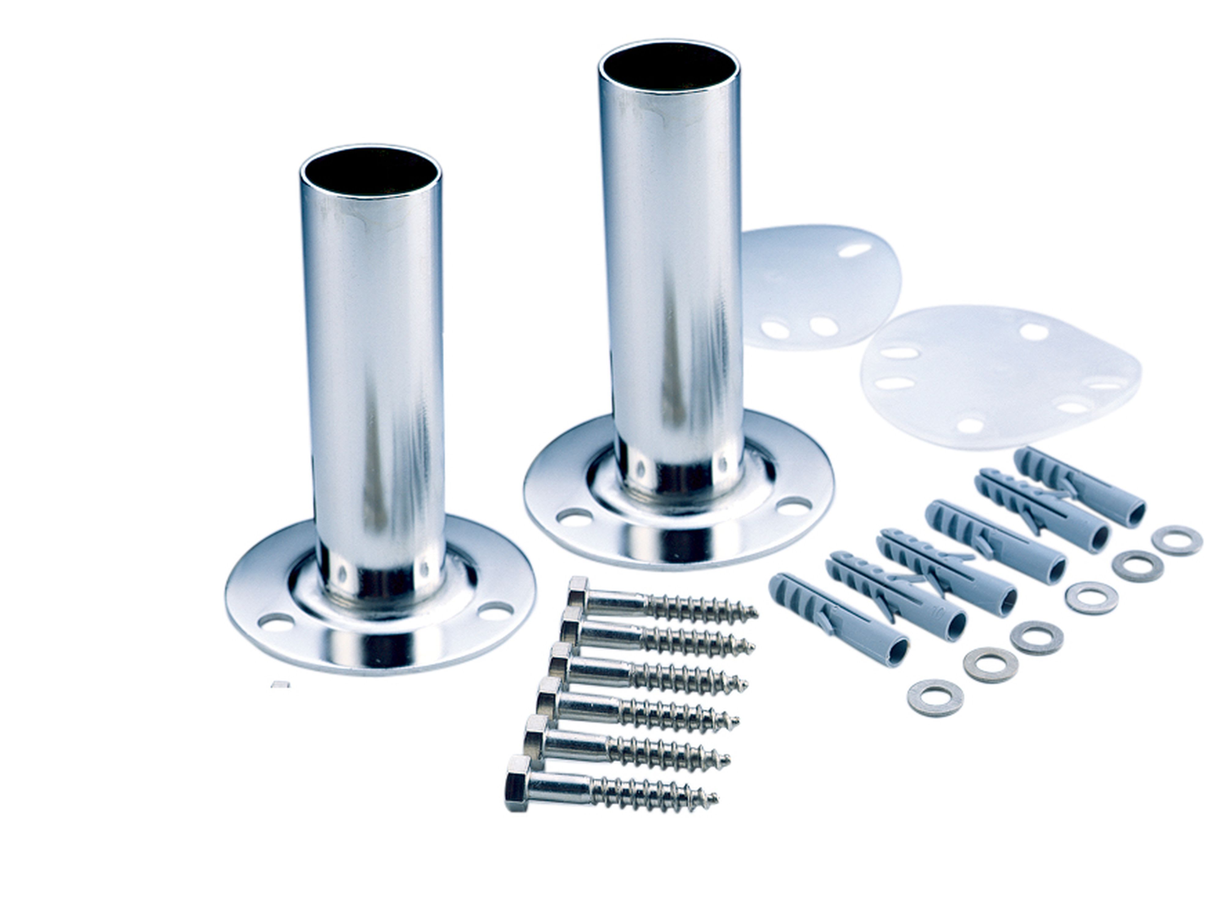 Astralpool - Support D'Echelle Sur Platine Inox AISI-316L, pour tube D.43mm