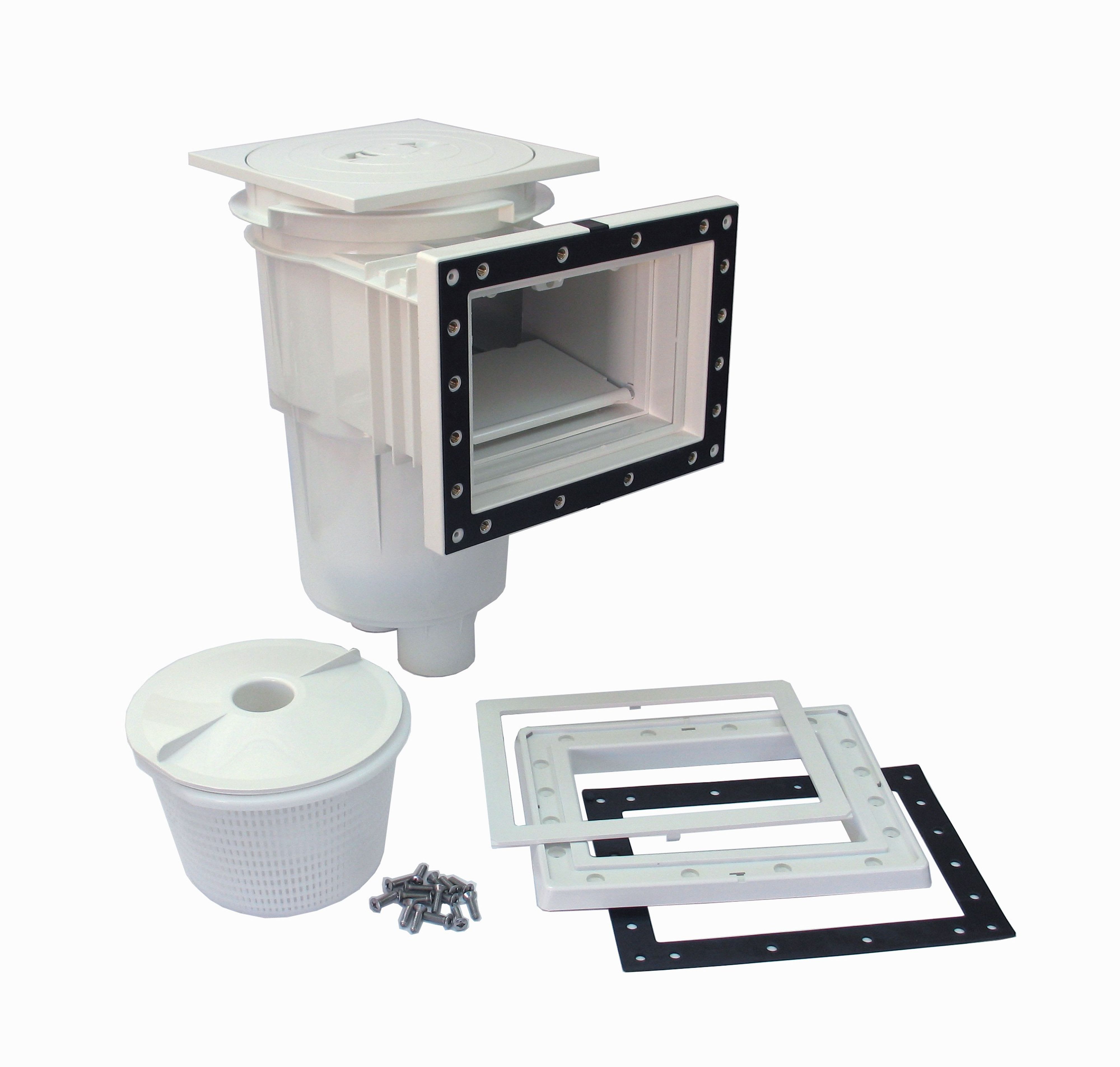 Astralpool - Skimmer Liner Prestige Couvercle Carre Petite Meutriere Vis Metrique