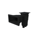 Astralpool - Skimmer Liner Prestige Couvercle Carre Grande Meutriere Vis Metrique Gris Anthra