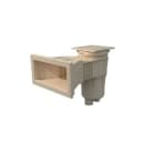 Astralpool - Skimmer Liner Prestige Couvercle Carre Grande Meurtriere Vis Parker Sable