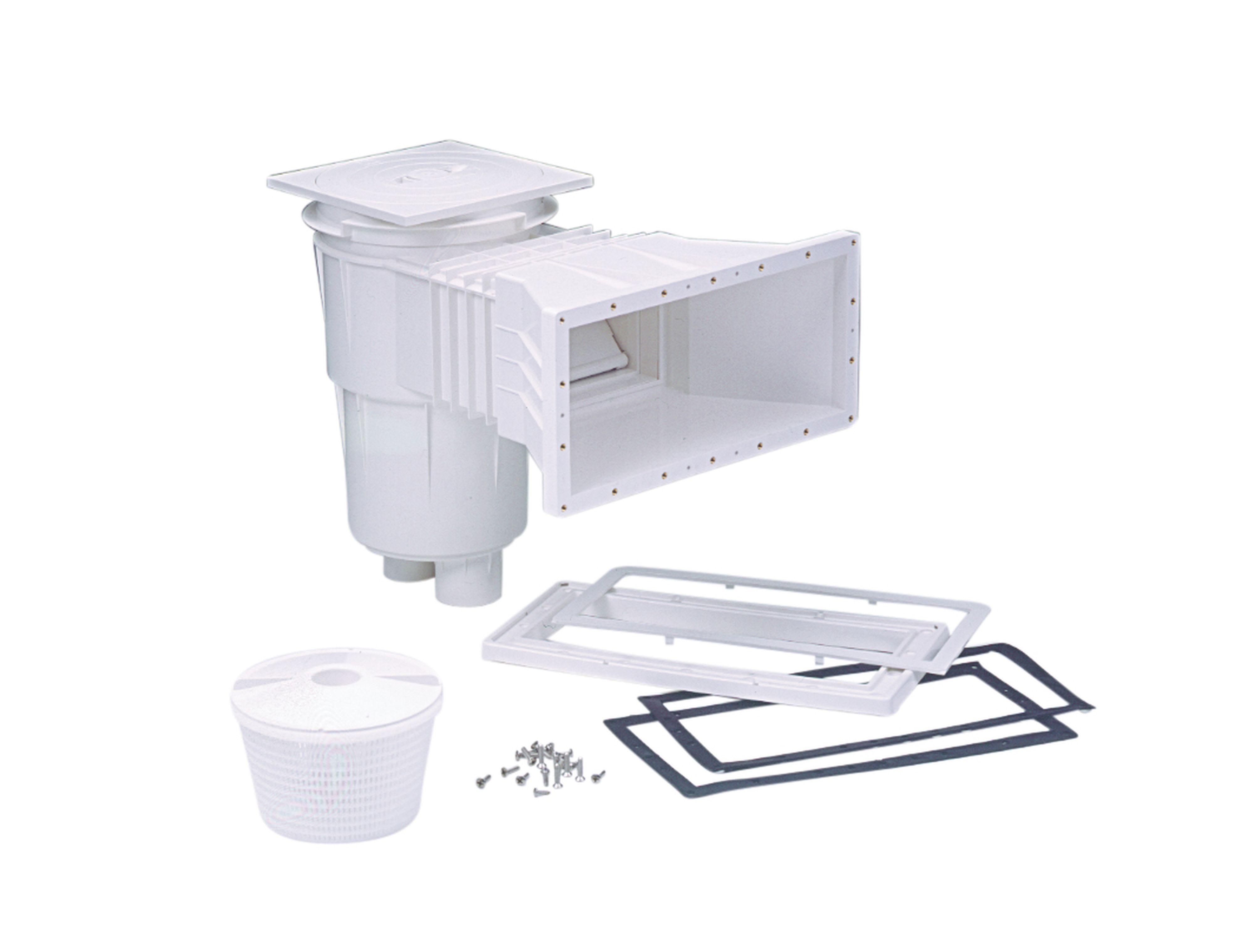 Astralpool - Skimmer Liner Prestige Couvercle Carre Grande Meurtriere Vis Parker