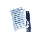 Astralpool - Kit Terminal Longitudinal H24 L245 composé un profil inox et une grille speciale