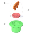 Astralpool - Bouche Aspiration Beton Standard
