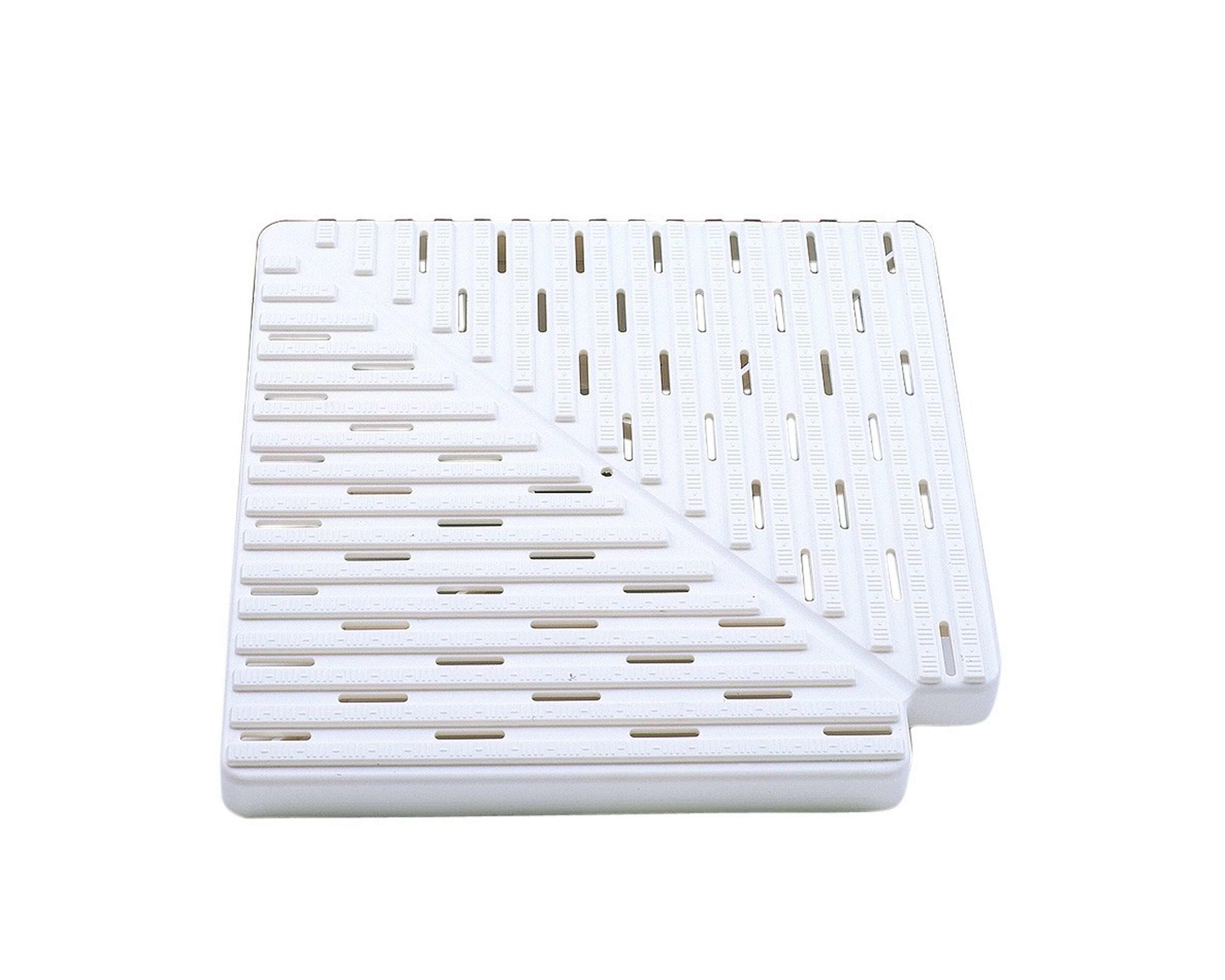 Astralpool - Angle Caillebotis 90° H35 L335 en copolymere et polypropylene injecte, blanc