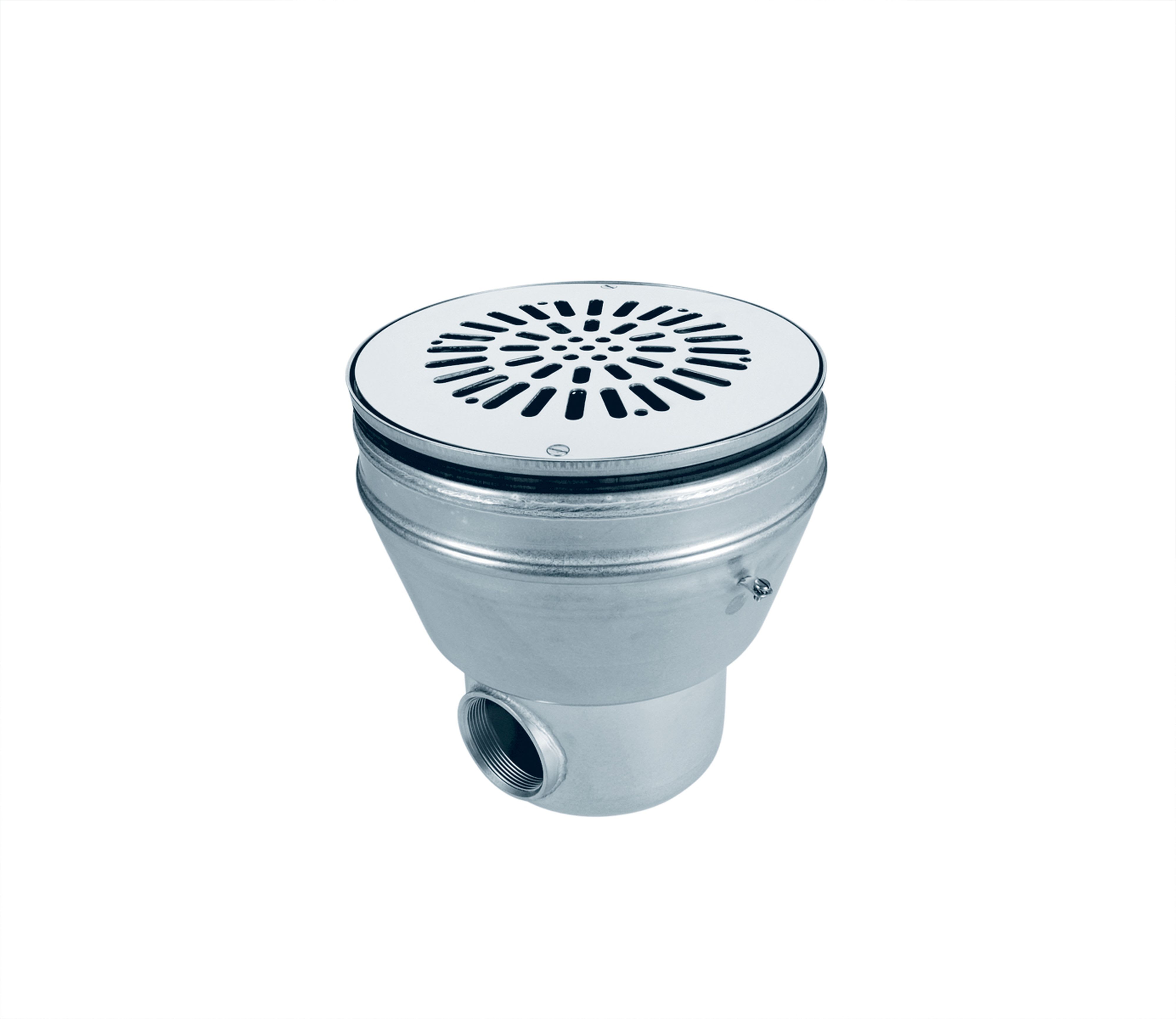 Astralpool - Bonde Fond Inox Liner 2" + Sortie Inf. 1"