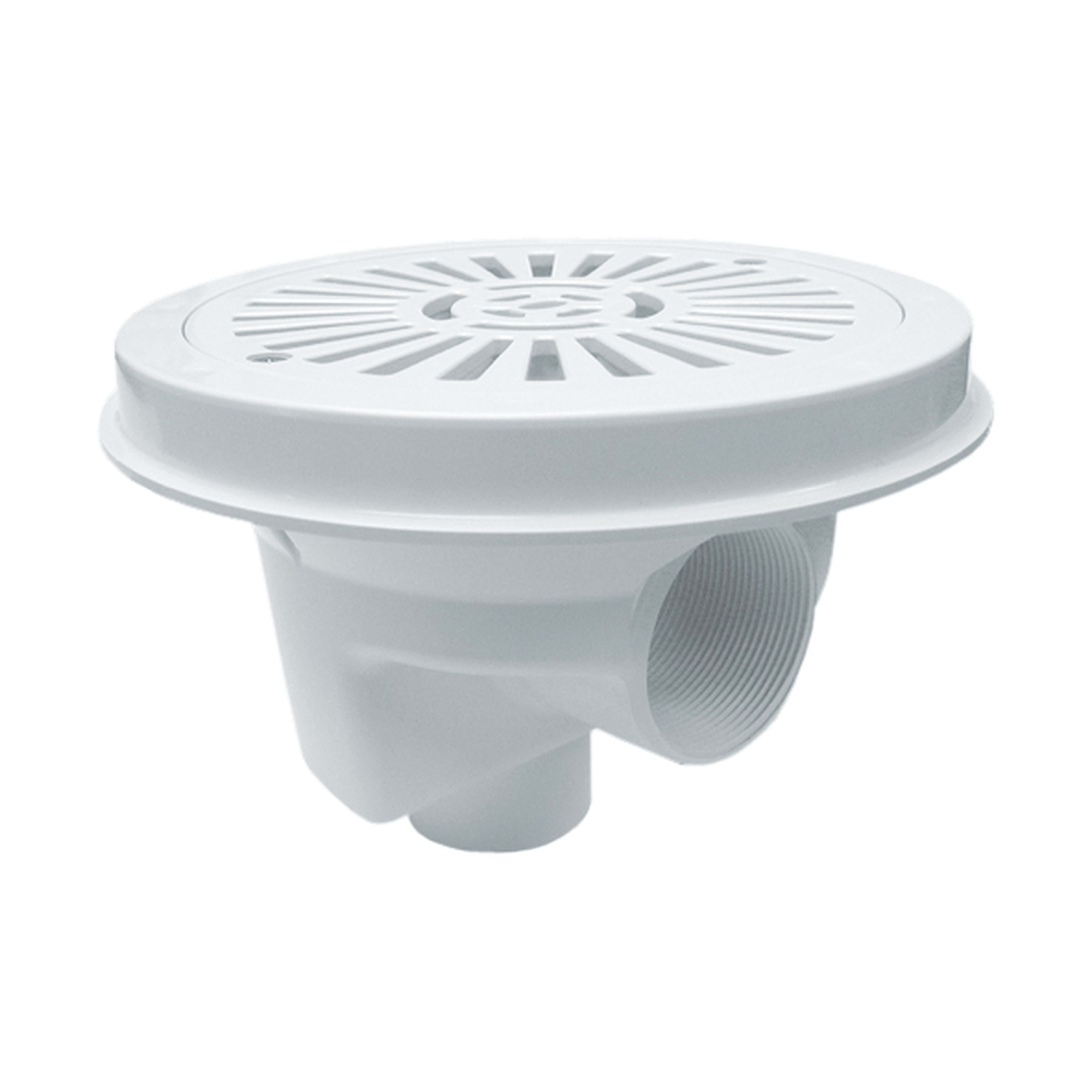 Astralpool - Bonde De Fond Beton Abs D200 Grille Vissee