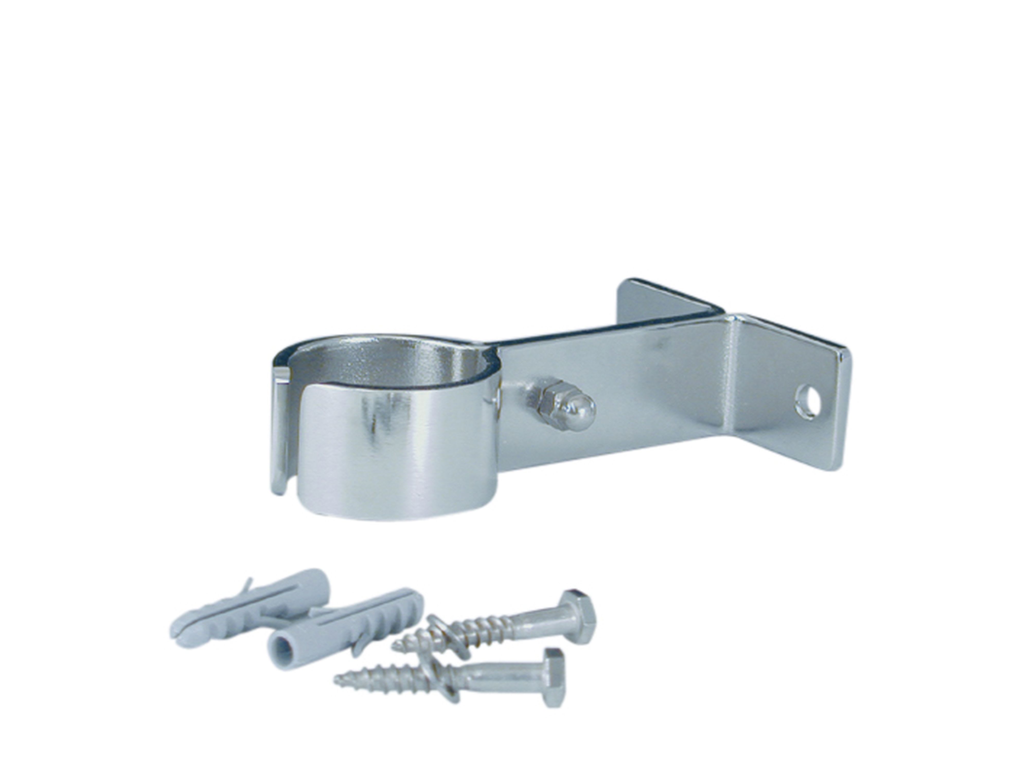 Astralpool - Support Inox Main Courante Piscine Liner D.43mm, fournis avec vis et ancrage