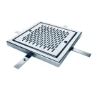 Astralpool - GRILLE BETON 400X400 AISI 416