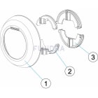 Astralpool - Enjoliv Flexi Mini D96 INOX pour buses STANDARD