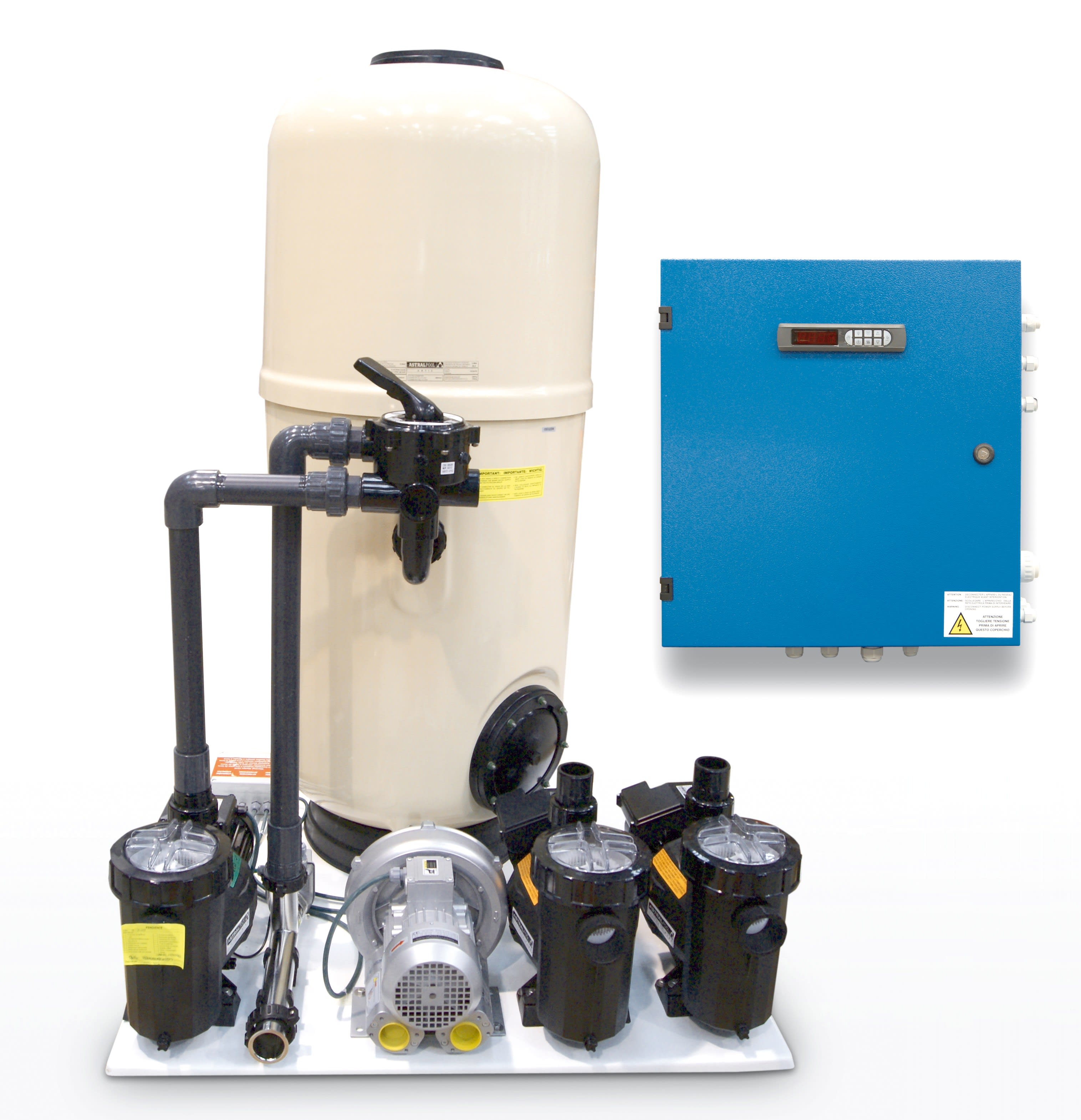 Astralpool - Kit Compact Spa Wellmax + Ozone