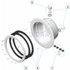 Astralpool - Niche Pour Projecteur Par56 Piscine Panneaux Liner Vis Parker
