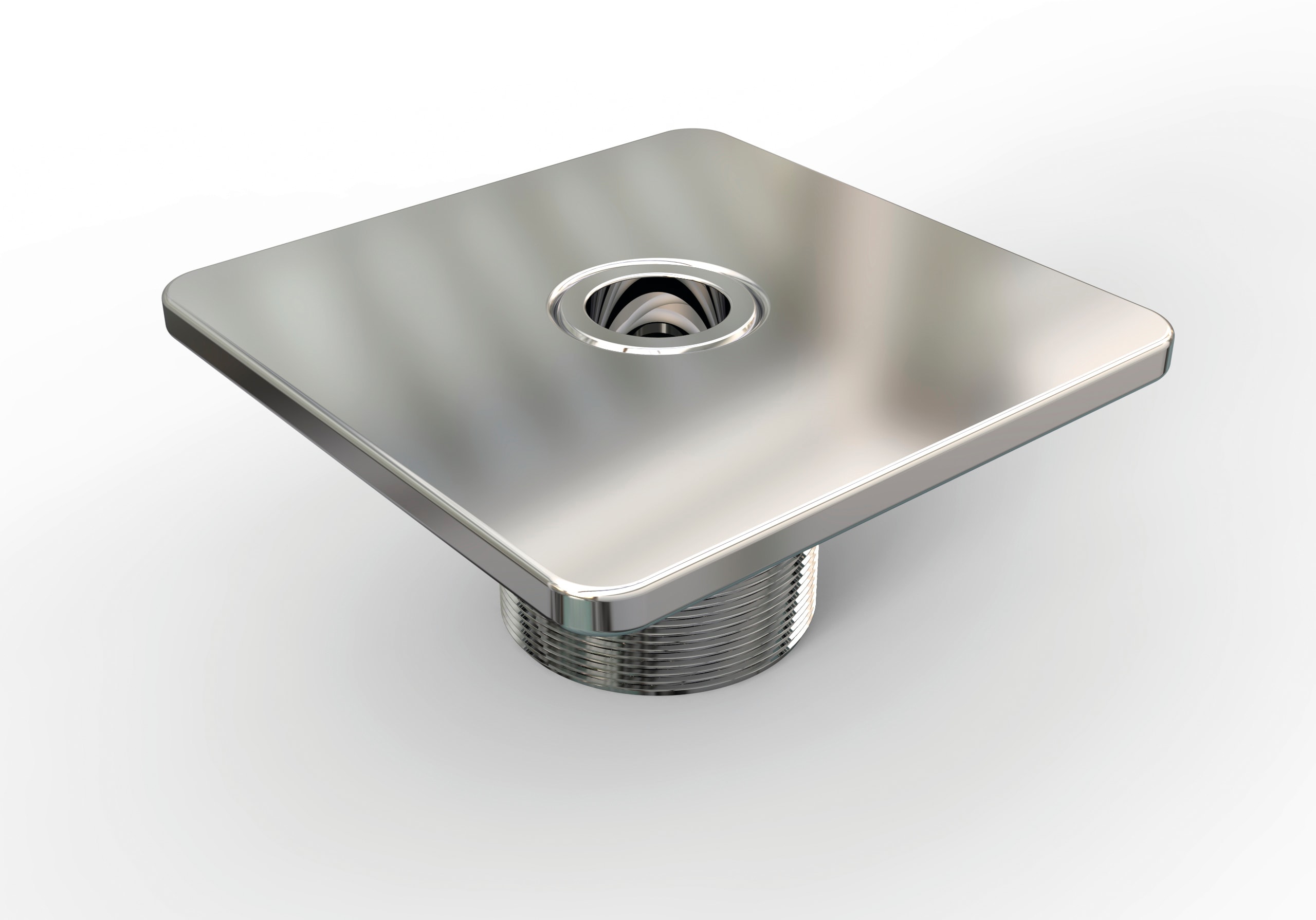 Astralpool - BUSE REFOUL INOX CARRE L50 - 4.5m3/h - STYLE