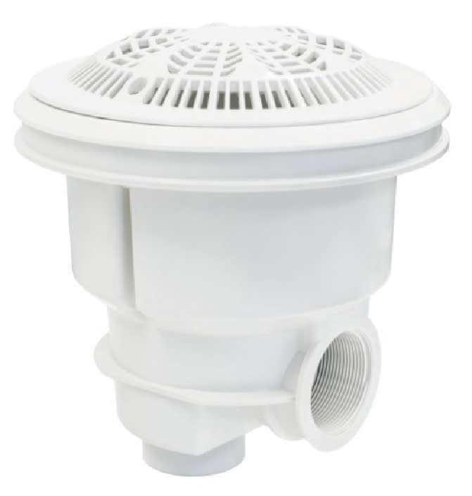 Astralpool - Bonde Fond Norm Circulaire Metrique Antivortex Piscine Prefa Abs Blanc