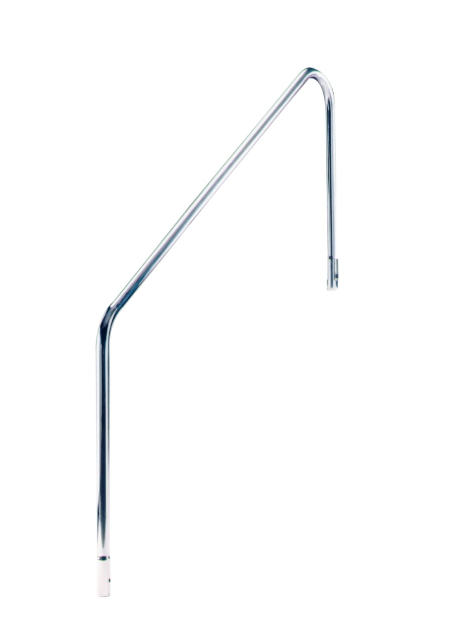 Astralpool - Lot de 2 Mains Courantes Inox Platines A Sceller Ancrage Exterieur L.1524mm