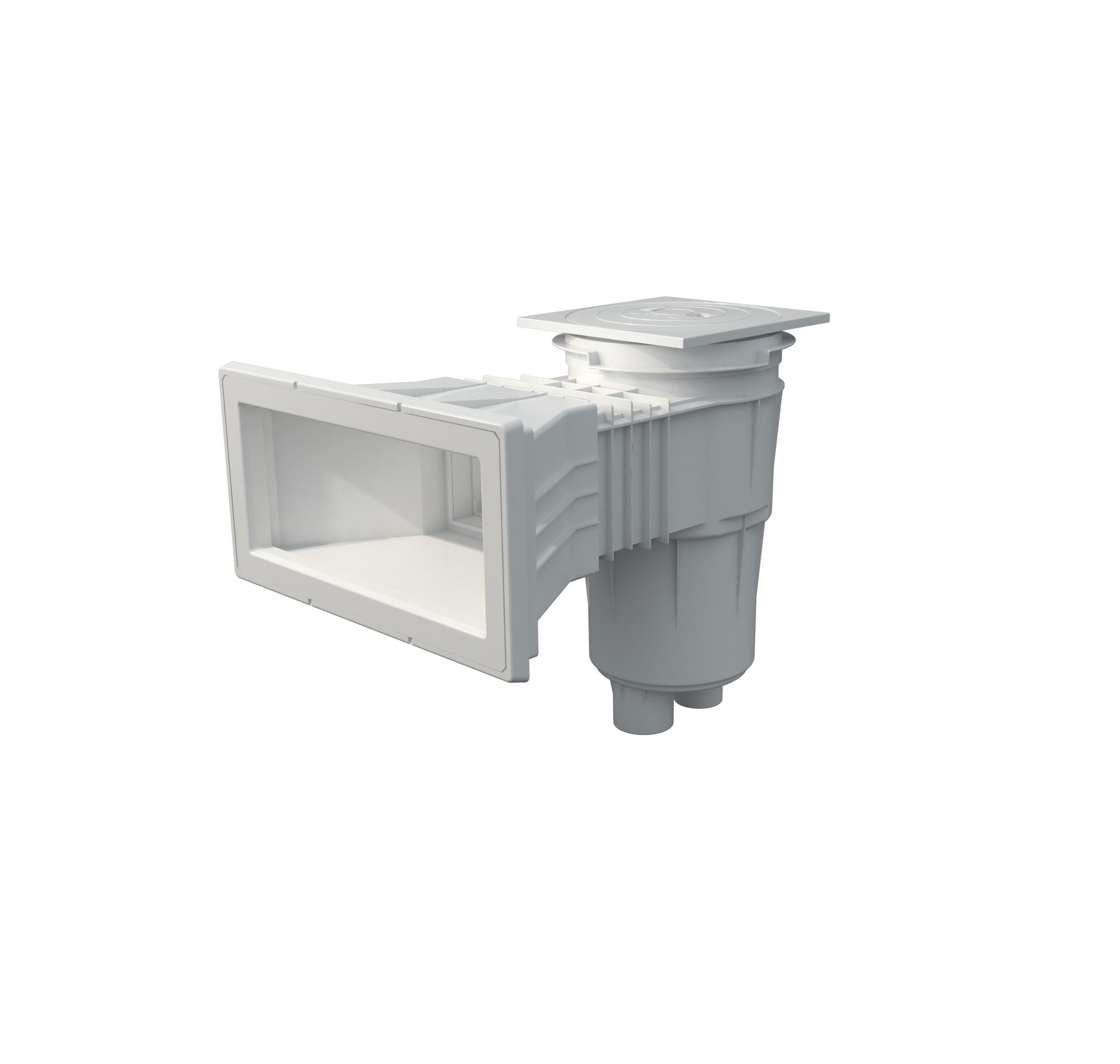 Astralpool - Skimmer Liner Prestige Couvercle Carre Grande Meutriere Vis Metrique