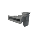 Astralpool - Skimmer Norm Xxl Prestige Grande meurtiere Vis Metrique Gris