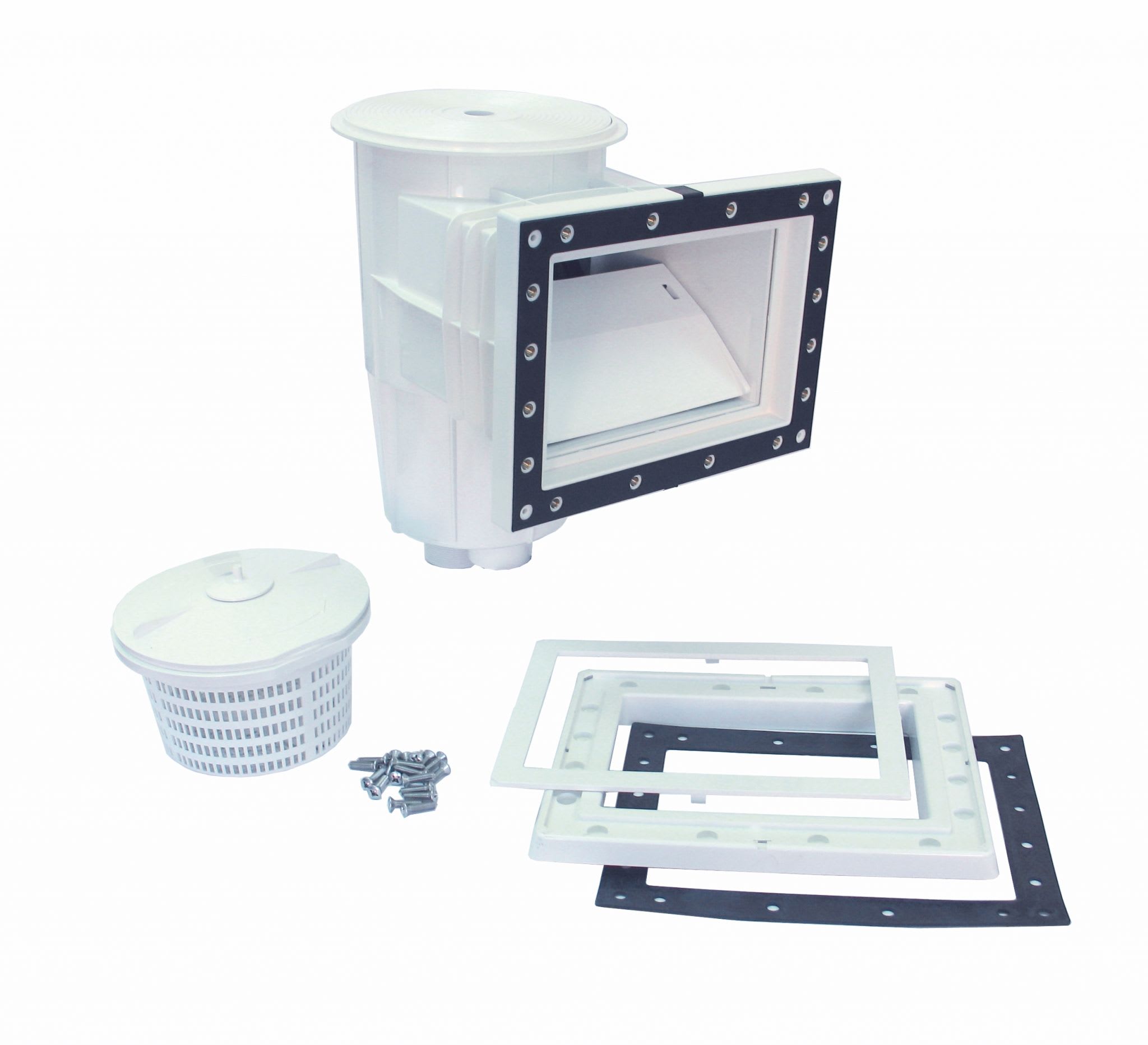 Astralpool - Skimmer Liner 15 Litres Couvercle Carre Petite Meurtriere Vis Metrique