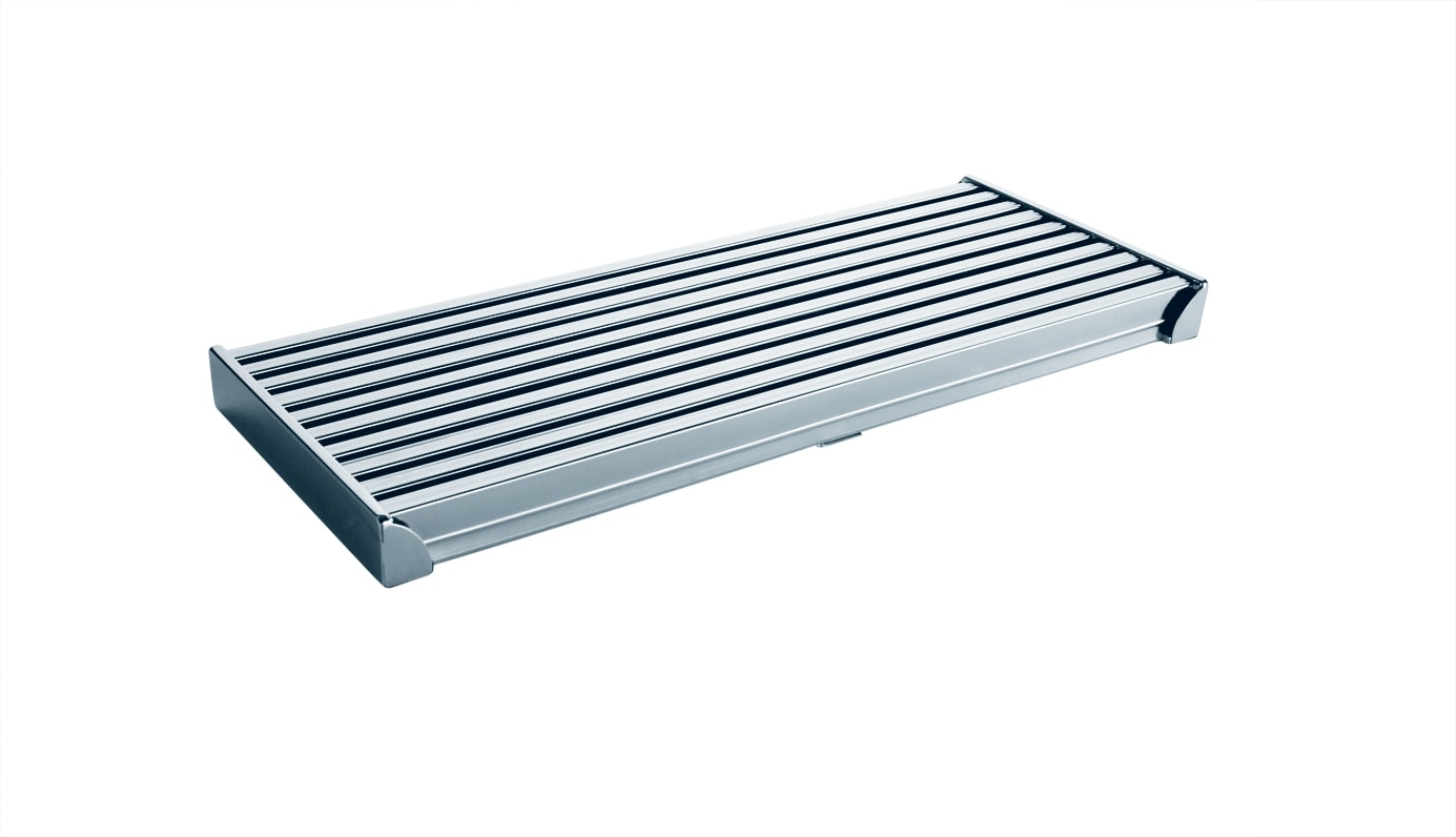 Astralpool - Caillebotis Inox Droit Longitudinal Longueur 500 mm H.35 L.195