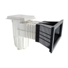 Astralpool - Skimmer Special Piscine Polyester Sans Joints Vis 32 Mm Anthracite