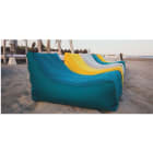 Astralpool - Fauteuil Nap Gris, gonflable et flottant L.107 Long 79 H61 cm