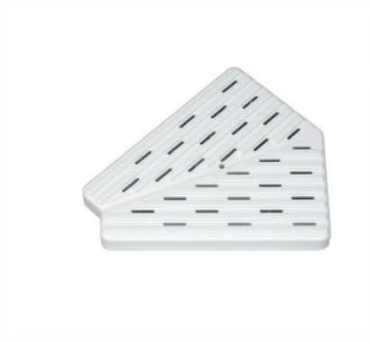 Astralpool - Angle Caillebotis 45° H35 L295 en copolymere et polypropylene injecte, blanc